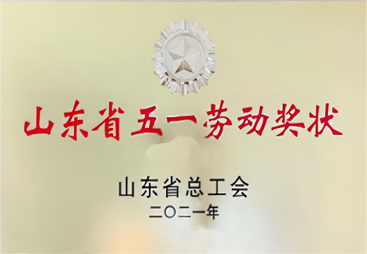山東省五一勞動(dòng)獎(jiǎng)狀